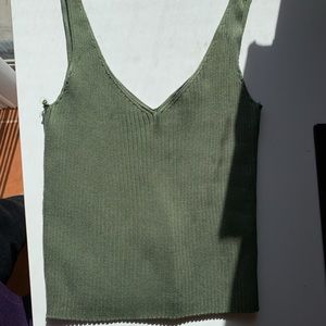 Green Tank Top